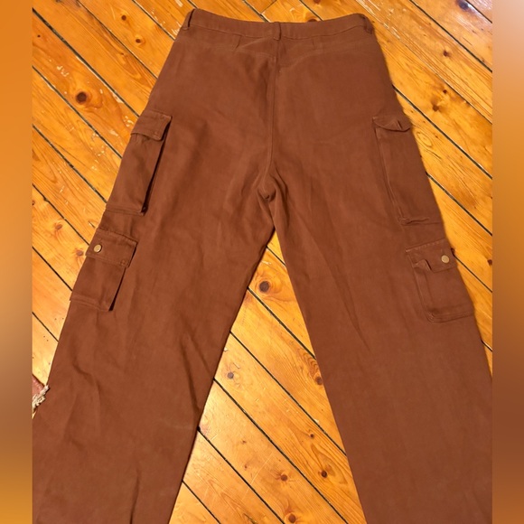 Lily High Rise Fashion nova Multi Pocket Cargo Jeans - Picture 7 of 8